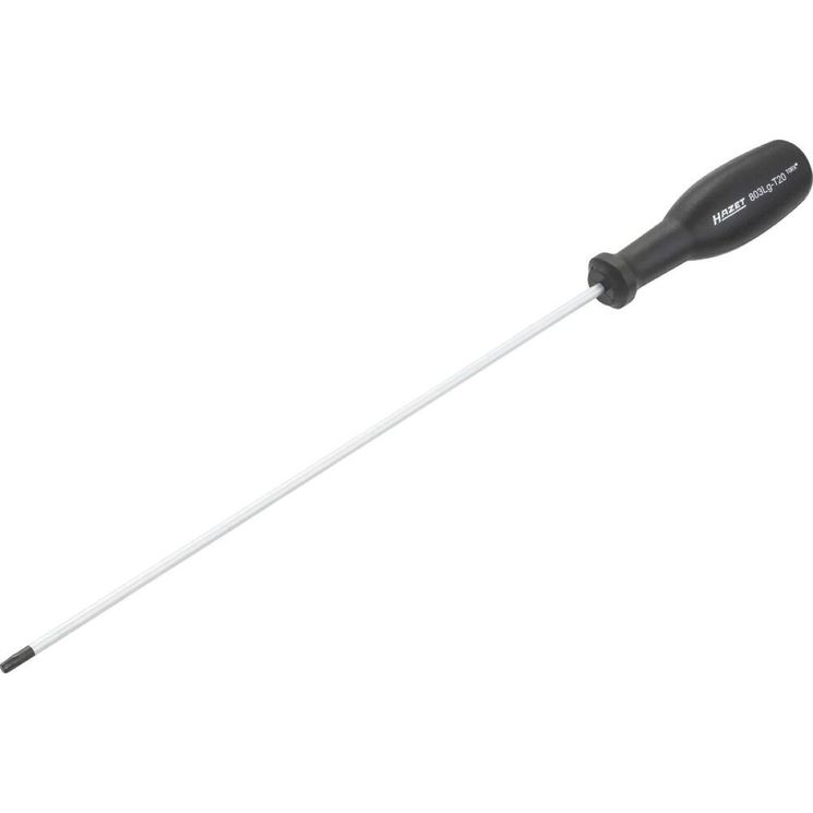 Tournevis Torx alésé TT20 250 mm à manche trinamic en 1 composant ergonomique, HAZET