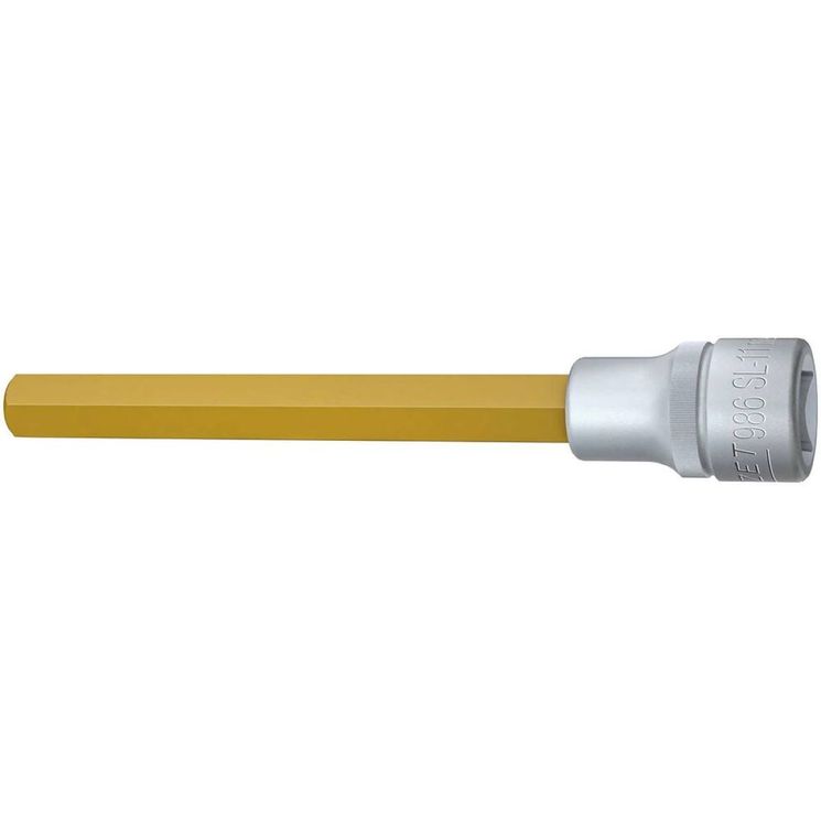 Douille tournevis extra-longue 1/2" avec embout 140 mm, hexagonal 11 mm, HAZET