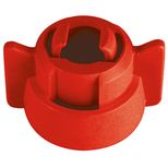 Écrou 1/4 baionnette standard rouge, méplat de 8 à 12mm