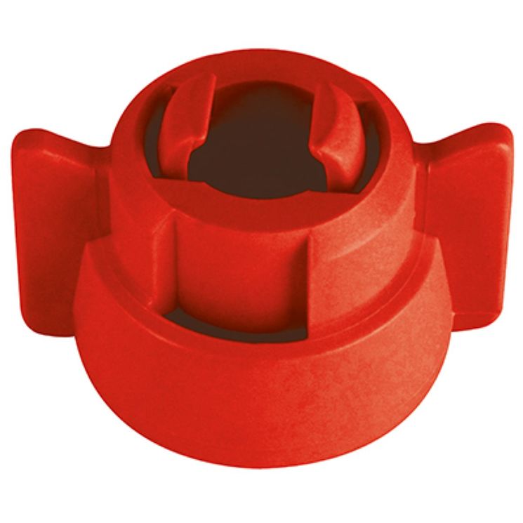 Écrou 1/4 baionnette standard rouge, méplat de 8 à 12mm