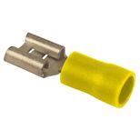 Cosse plate femelle jaune L9.5 par 10