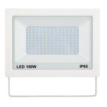 Projecteur LED plat 120° blanc, 100W, 8000Lm, avec câble 1 mètre, LUMI TRACK