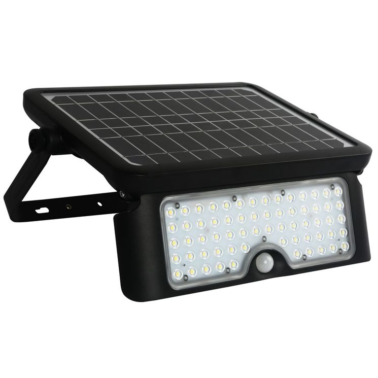 Projecteur LED 10W, 1150Lm, avec panneau solaire 6W, LUMI TRACK