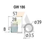 Peigne de herse simple griffe 3,5mm, pour semoir DEUTZ-FAHR, 89 000 977 5616, pièce interchangeable