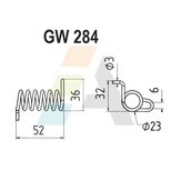 Dent de faneuse pour ZWEEGERS, PZ 171, PZ-171, VGPZ171, pièce interchangeable