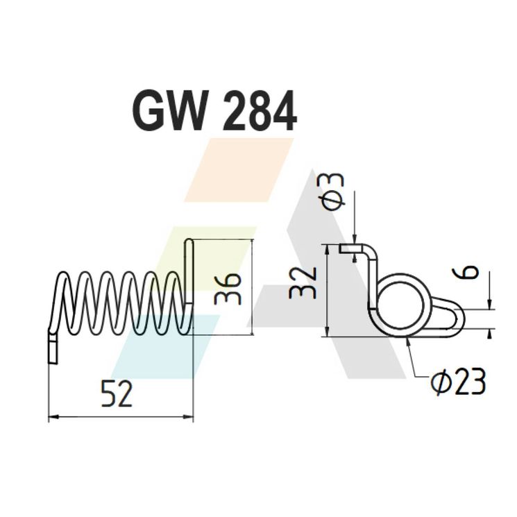 Dent de faneuse pour ZWEEGERS, PZ 171, PZ-171, VGPZ171, pièce interchangeable