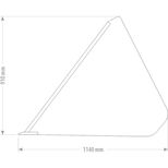 Godet claire-voie MBBP, de 1.60 à 2.60 mètres, 0.78 à 1.27 m², FK MACHINERY