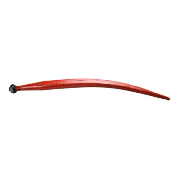 Doigt de fourche courbé, fixation filetée M20x1.5, longueur 600mm, Ø 36mm, pièce interchangeable