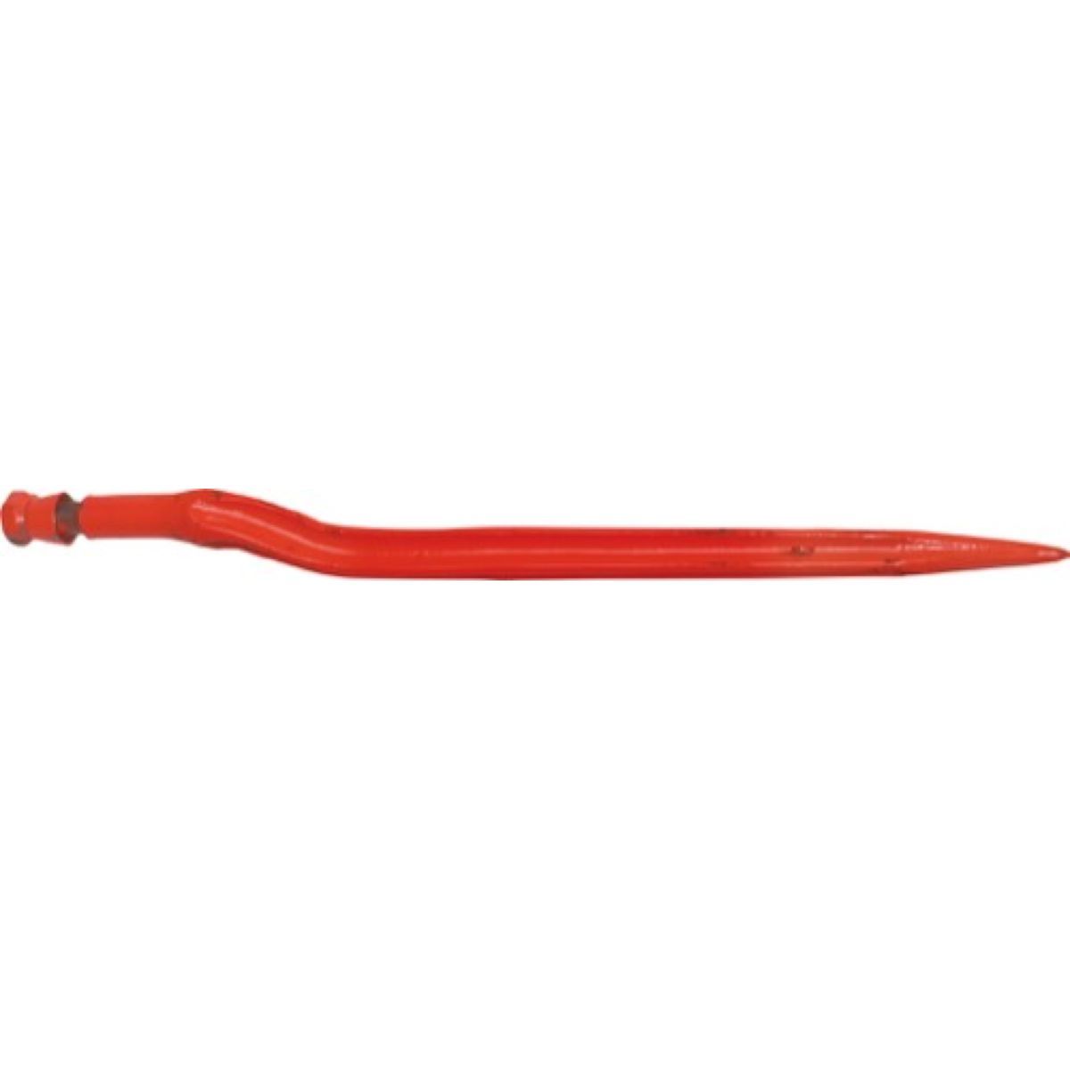 Doigt de fourche contre-coudé, fixation filetée M22x1.5, longueur 600mm, Ø 27mm, pièce interchangeable