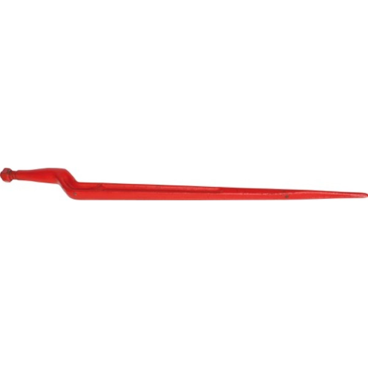 Doigt de fourche contre-coudé, fixation filetée M22x1.5, longueur 800mm, Ø 26mm, pièce interchangeable