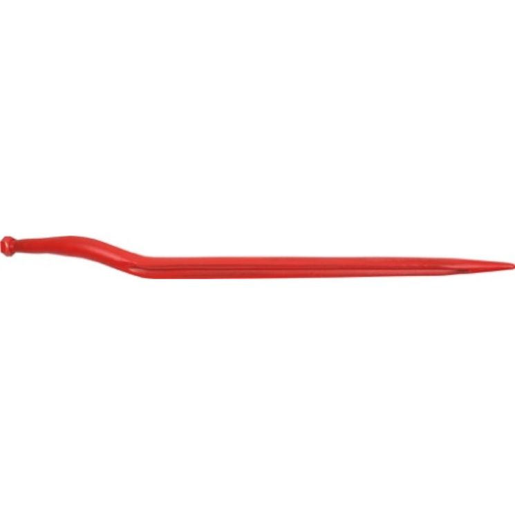 Doigt de fourche contre-coudé, fixation filetée M22x1.5, longueur 810mm, Ø 36mm, pièce interchangeable