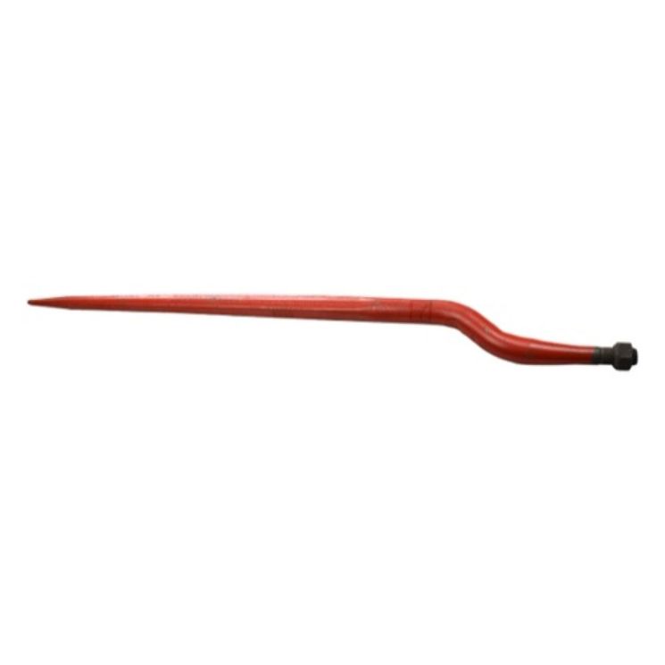 Doigt de fourche contre-coudé, fixation filetée M24x1.5, longueur 910mm, Ø 35mm, pièce interchangeable