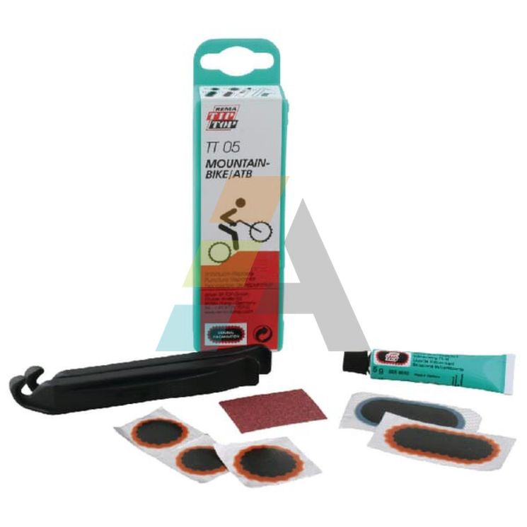 Assortiment de réparation TT05 pour tous les conducteurs ATB, MTB et vélo, Tip Top