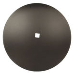 Disque lisse 710 mm, épaisseur au choix, carré de 41 mm, pour cover crop, pièce interchangeable