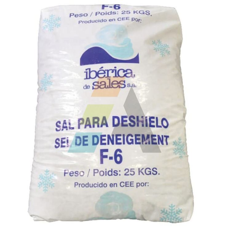 Sac de sel de déneigement 25 Kg, pour saleuse route, UNIVERSEL