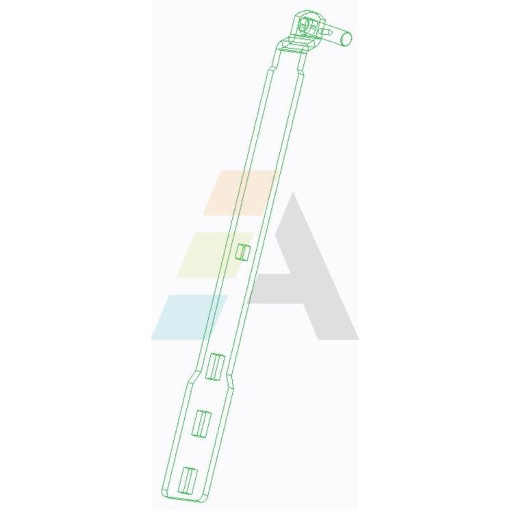 Armature de bordure so, pour distributeur d'engrais SULKY, 016176 - 916176, pièce origine