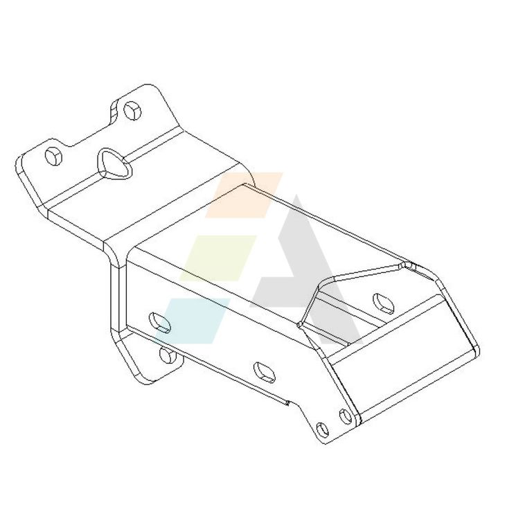 Verrou bache tf, pour semoir SULKY, 018583 - 918583, pièce origine