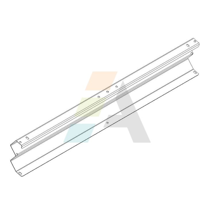 Réhausse 2 plis courte pour semoir, distributeur d'engrais SULKY, 070142 - 970142, pièce origine