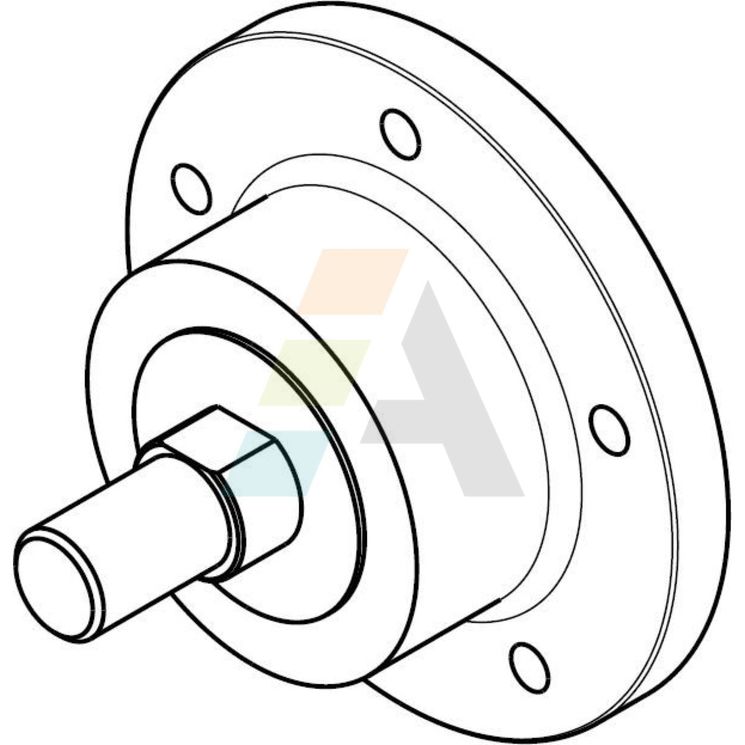 Palier hub m16x2, pour semoir SULKY, 3601115, pièce origine