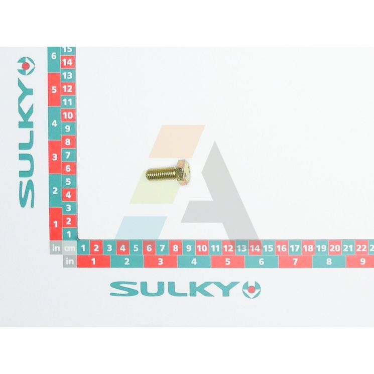 Vis h 10x25 zn, pour semoir SULKY, 552076 - 2211219, pièce origine