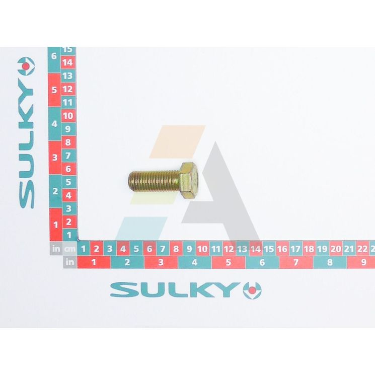 Vis h 16 x 40 zn, pour semoir SULKY, 552690, pièce origine