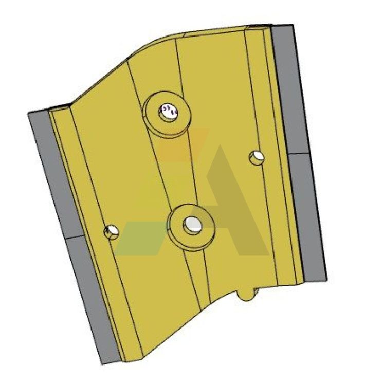 Racleur carbure pour SULKY TWINDISC, 665230, 065230, pièce origine