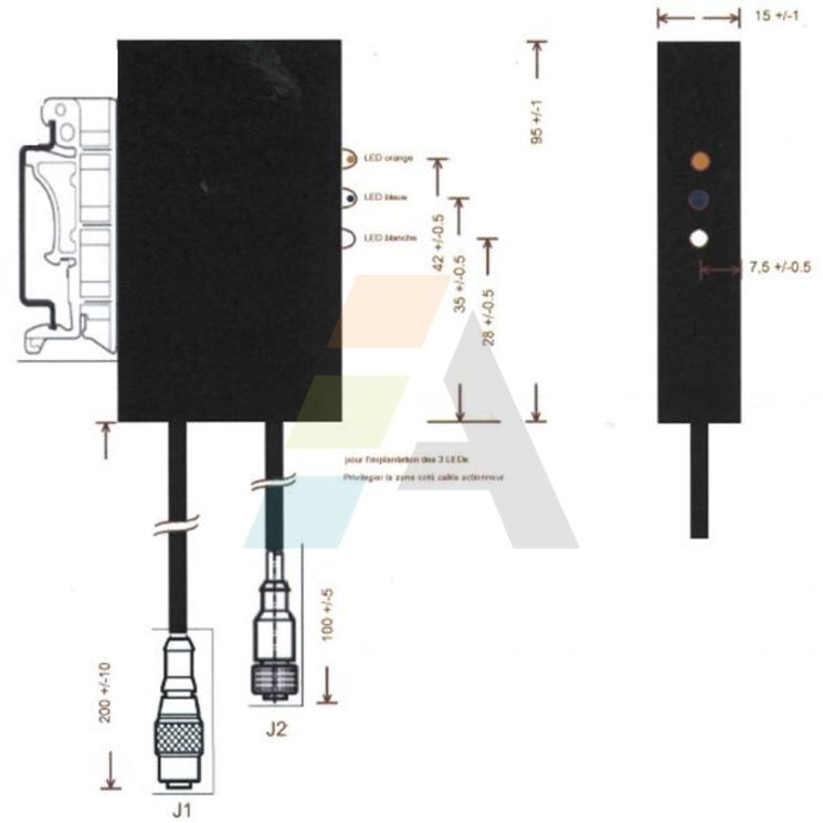 Faiseau booster pour SULKY, 683779, 083779, pièce origine