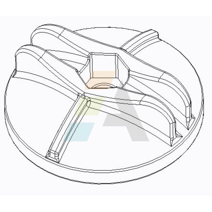 Chapeau plateau pour SULKY DPX, 685288, 985288, pièce origine