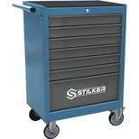 Servante d'atelier 7 tiroirs, sans outil, charge maxi 250 kg, STILKER