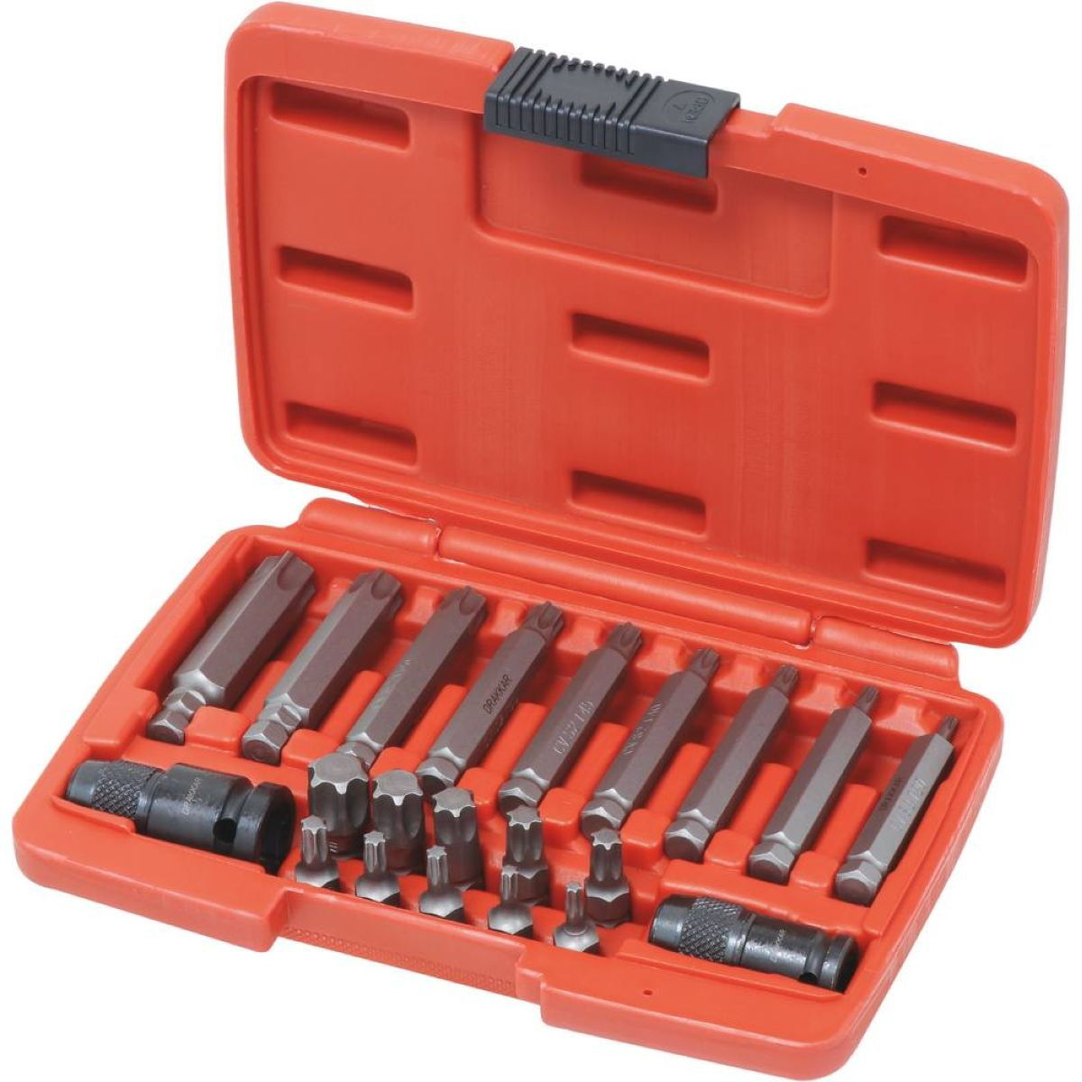 Coffret de 21 embouts Torx 3/8 & 1/2 , DRAKKAR