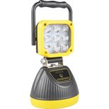 Projecteur LED magnétique 27W sur batterie, lumens 1800, pour éclairage intérieur véhicules utilitaires ou autres