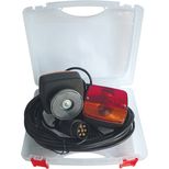 Kit de signalisation 12V, feu arrière, magnétique, 2,50 mètres entre feux, câble 12 mètres