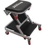 Chariot de visite/tabouret 136 kg, 6 roues avec appuie tête, matelas mousse, revêtement lavable, pliable, DRAKKAR