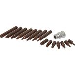 Coffret de 16 embouts hexagonal Torx de T20 à T55 avec douille 1/2 porte embout, STILKER