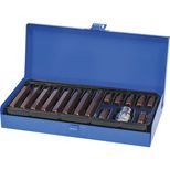 Coffret de 16 embouts hexagonal Torx de T20 à T55 avec douille 1/2 porte embout, STILKER