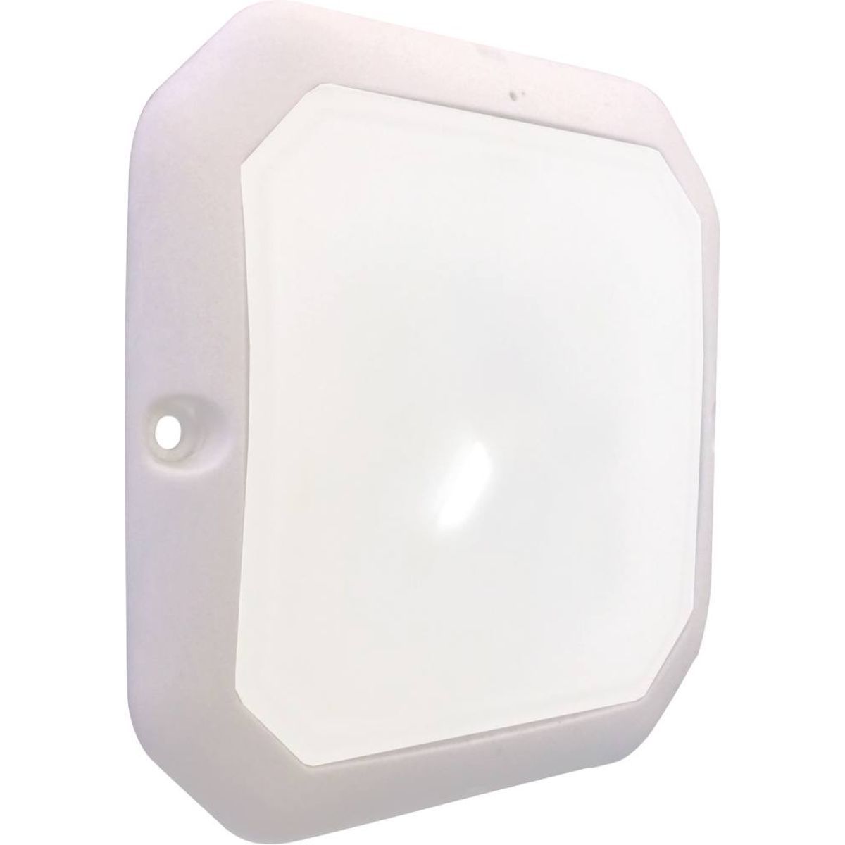 Plafonnier LED carré, extra plat, 10/30V 1250 lumens 9-12W, 124x124x12mm