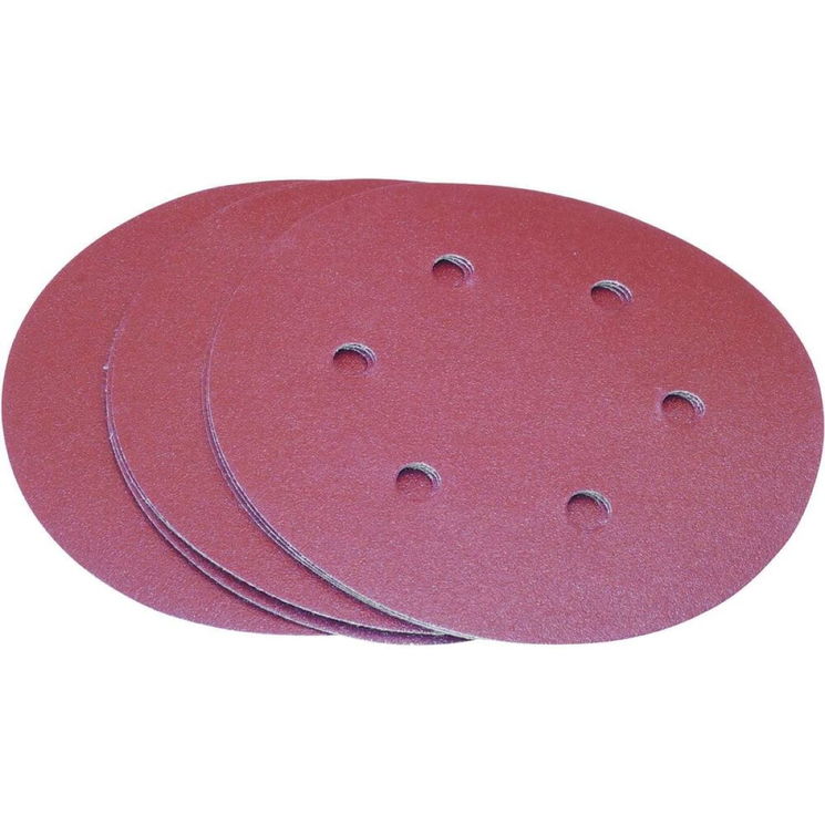 Lot de 10 disques abrasif velcro 150mm grain 120, 9033-1120/10, HAZET