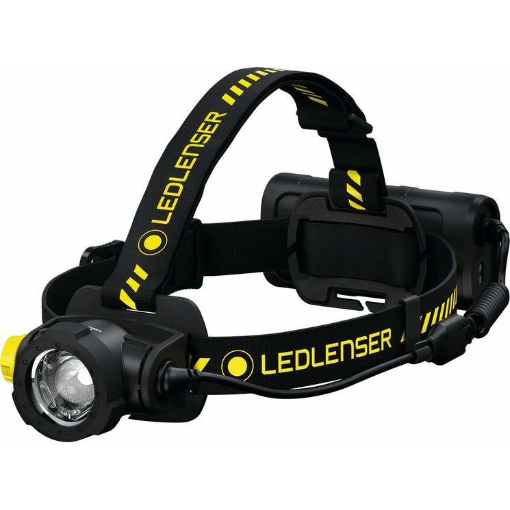 Lampe frontale LED H15R WORK 2500lm rechargeable, autonomie de 4 à 70 heures