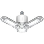 Ampoule haute luminosité 6000 Lumens avec panneaux LED réglables à 90 degrés, NEBO