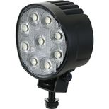 Phare de travail rond LED, pour tracteur UNIVERSEL, 63W, 10620 lumens