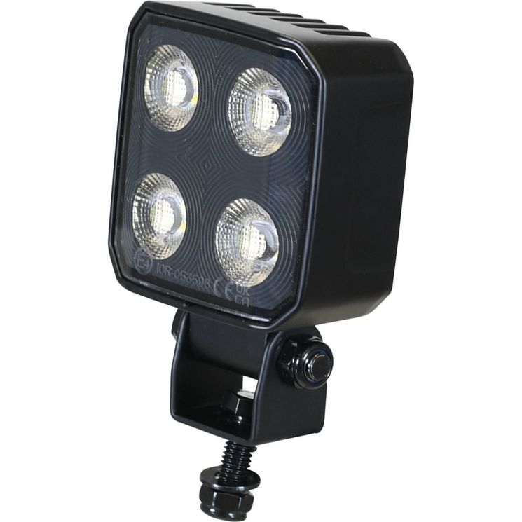 Phare de travail carré LED, pour tracteur UNIVERSEL, 40W, 4650 lumens