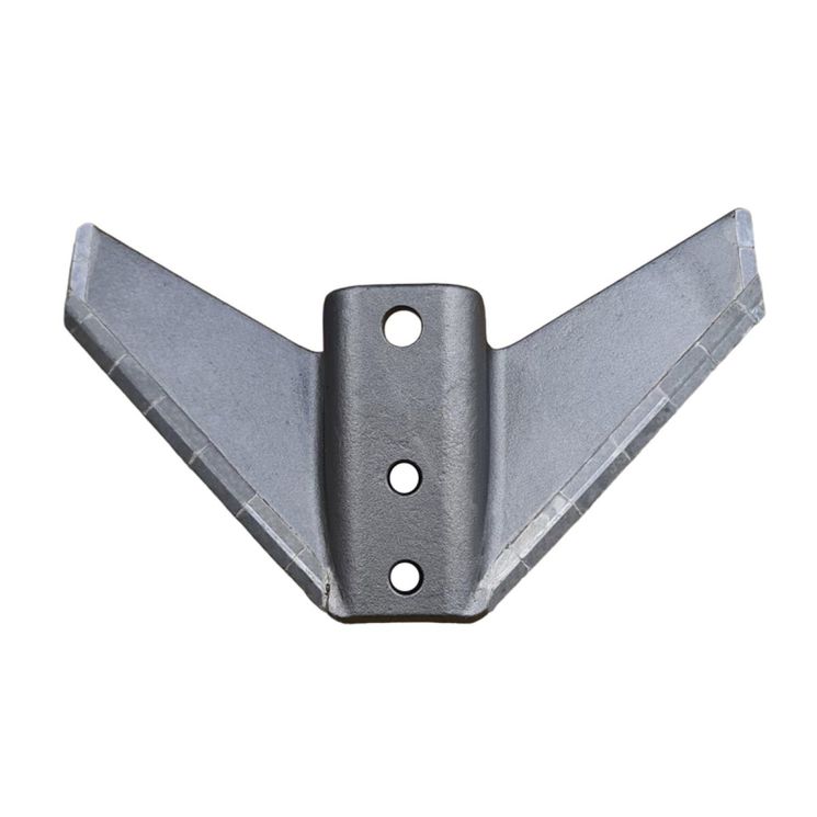 Aileron carbure, pour Déchaumeur à dents, Cultivateur, KVERNELAND, 301123, pièce interchangeable