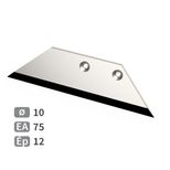 Aileron carbure, pour Déchaumeur à dents, Cultivateur, RABEWERK, GG51, droite, pièce interchangeable