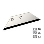 Aileron carbure, pour Déchaumeur à dents, Cultivateur, RABEWERK, GG51, gauche, pièce interchangeable