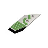 Pointe avec plaquette carbure et rechargement, pour charrue AMAZONE Cayron, 100x20 mm, 72000677, gauche, pièce interchangeable