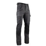 Pantalon de travail homme, gris/noir