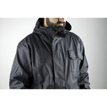 Veste de pluie Orage, en semi-PU imperméable, kaki