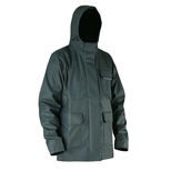 Veste de pluie Orage, en semi-PU imperméable, kaki