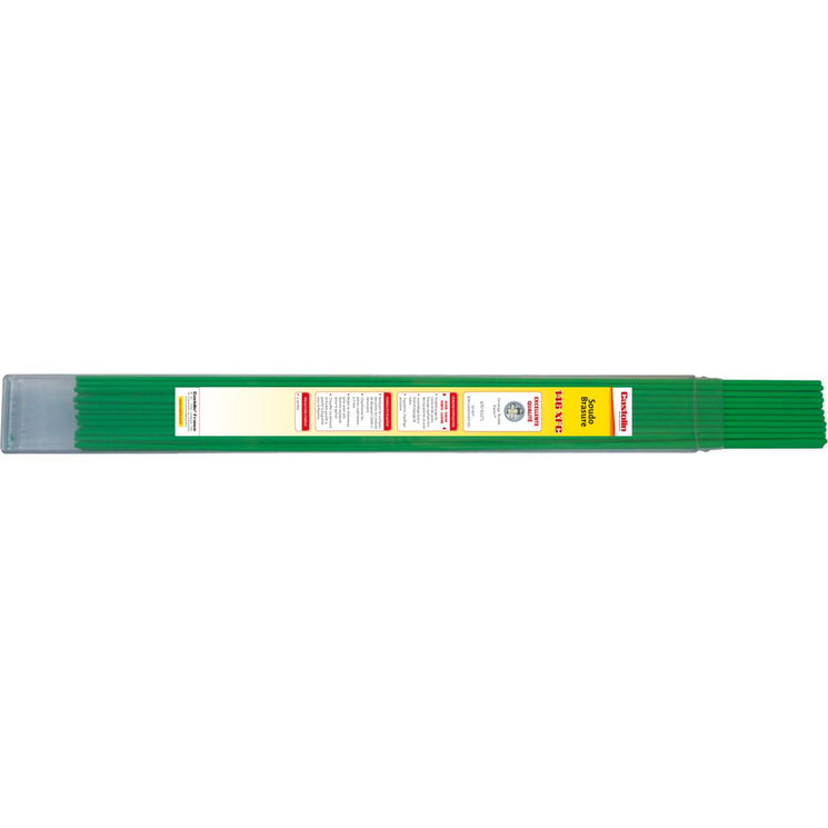 Electrode de brasure 3,0 mm 146 XFC verte 1KG, assemblage acier, cuivre, fonte, CASTOLIN