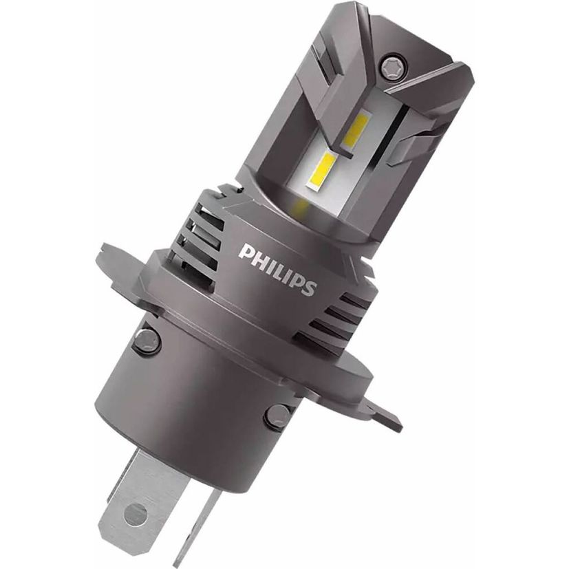 Lot de 2 ampoules témoin LED 12V 20W, H4/H19 ULTINO, PHILIPS